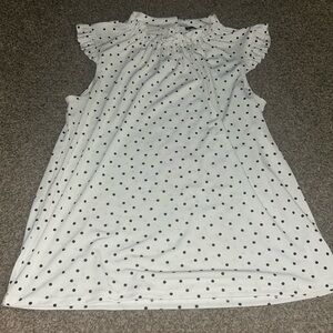 Adrianna Papell Polka Dot Shirt